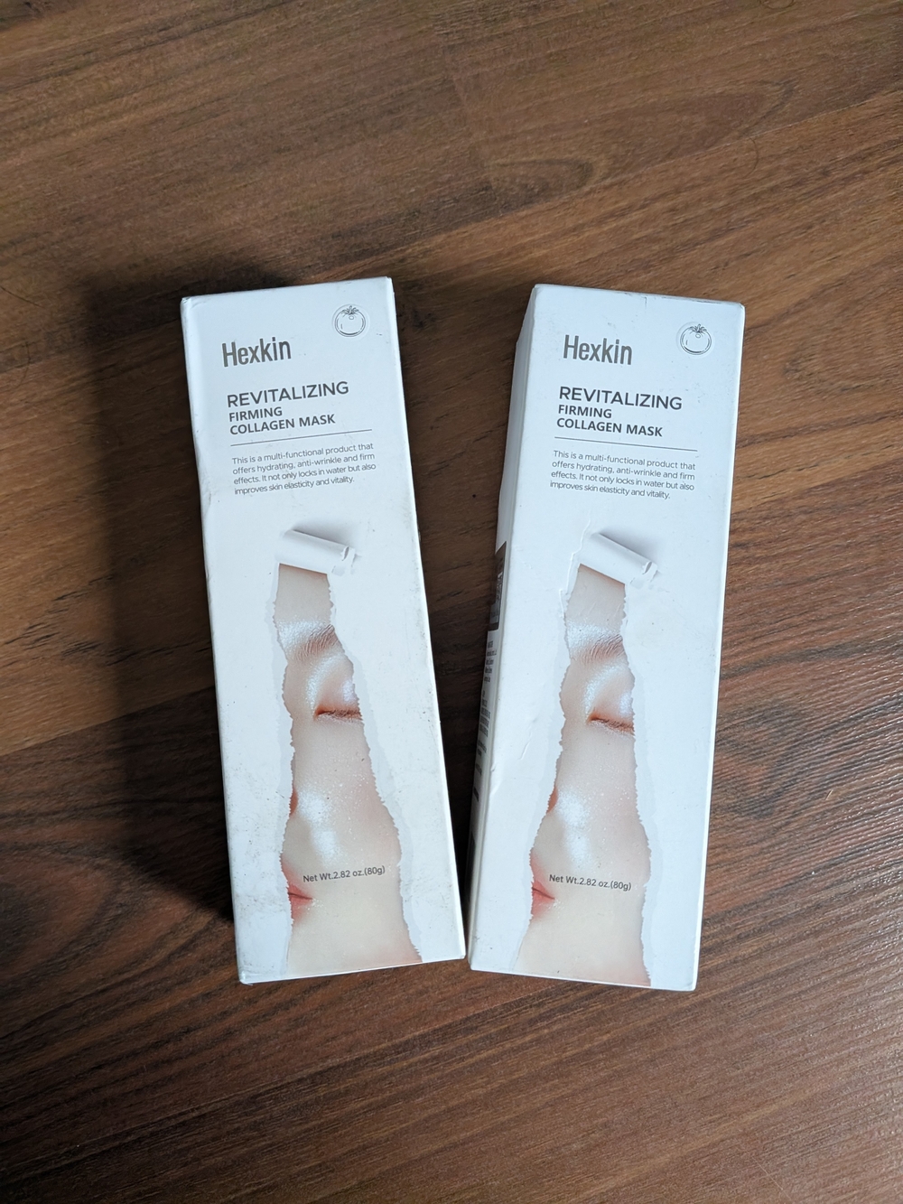 Brand New Set Of 2 Hexkin Korean Revitalizing Firming Collagen Mask